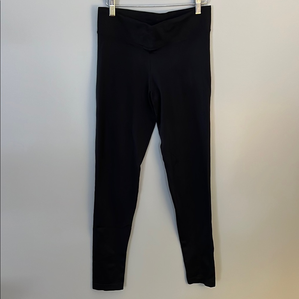 Sleek Black Dress Leggings
